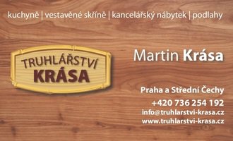 Tvorba internetové prezentace www.truhlarstvi-krasa.cz